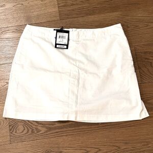 Adidas White Athletic Skort - Size 14